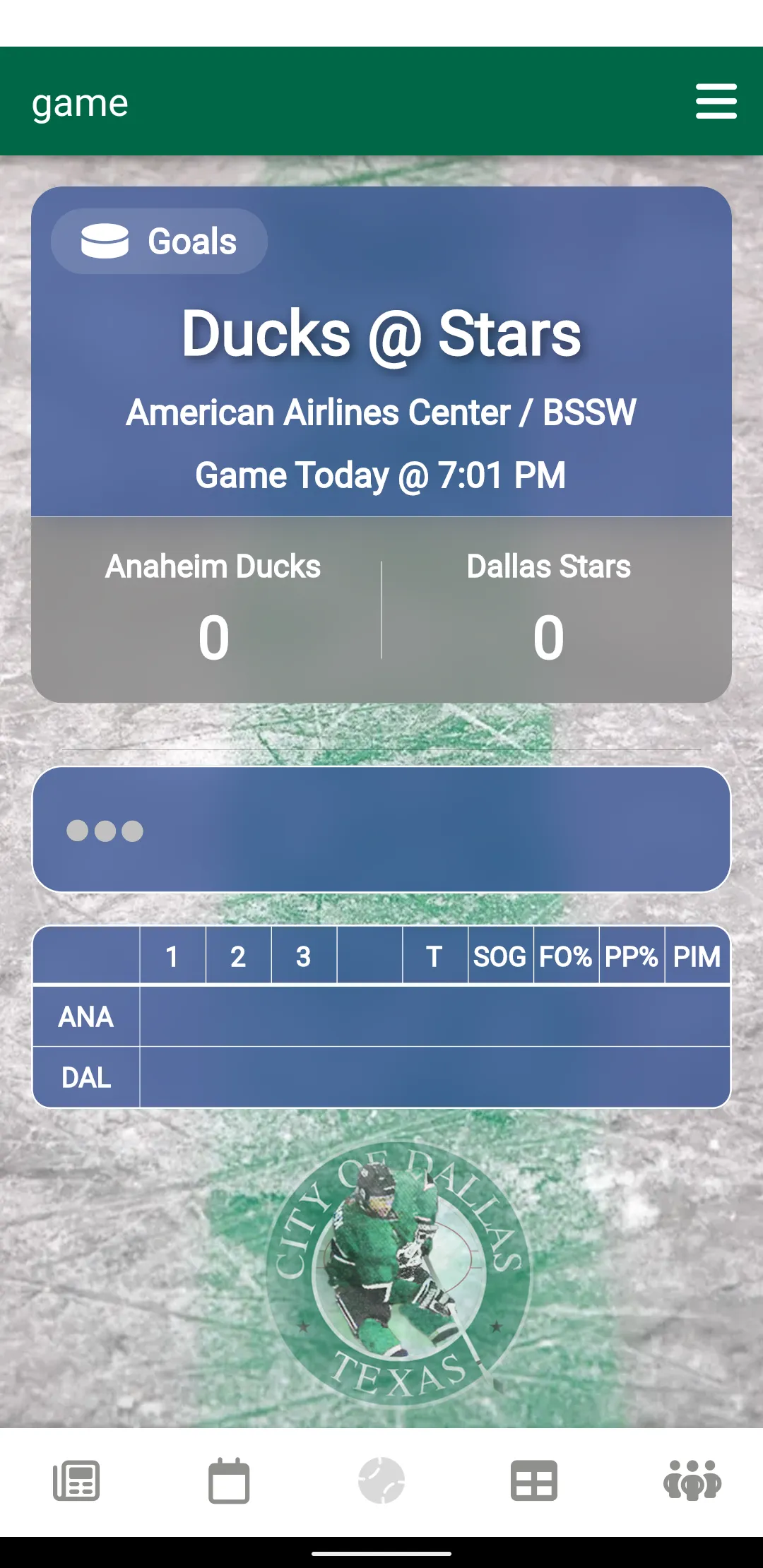 Dallas Hockey - Stars Edition | Indus Appstore | Screenshot