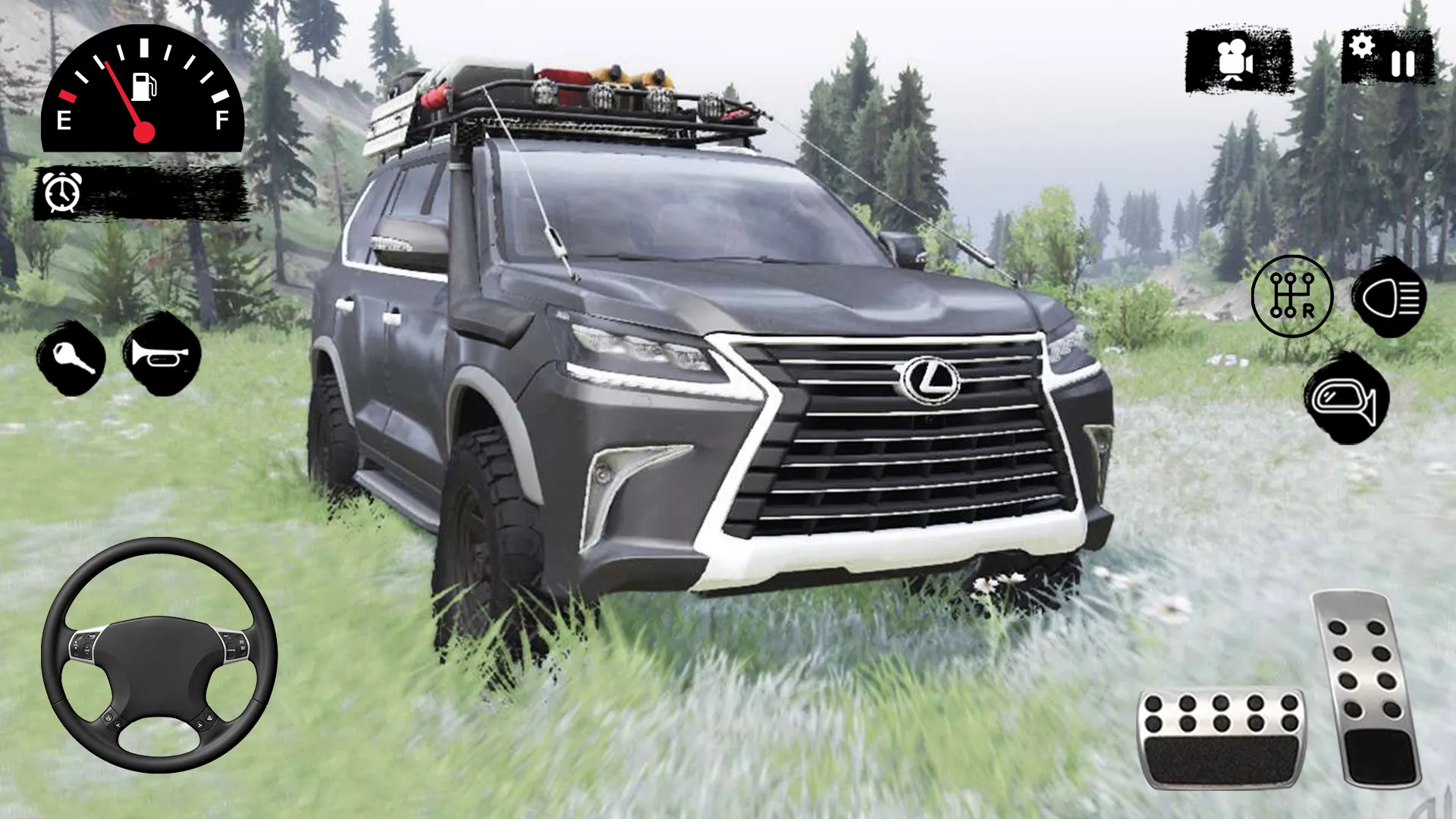 Offroad Lexus 570: V8 Car Game | Indus Appstore | Screenshot