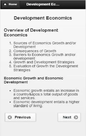 Development  Economics | Indus Appstore | Screenshot