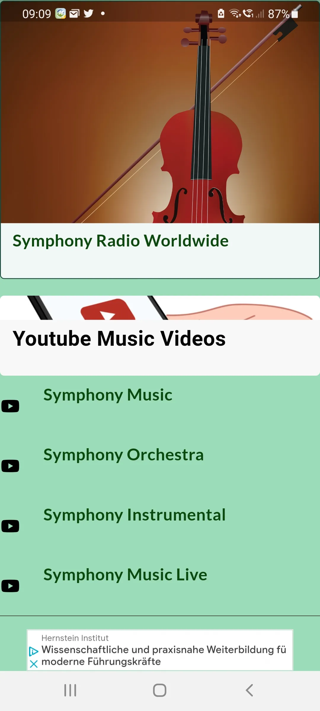 Symphony Music Radio Stations | Indus Appstore | Screenshot