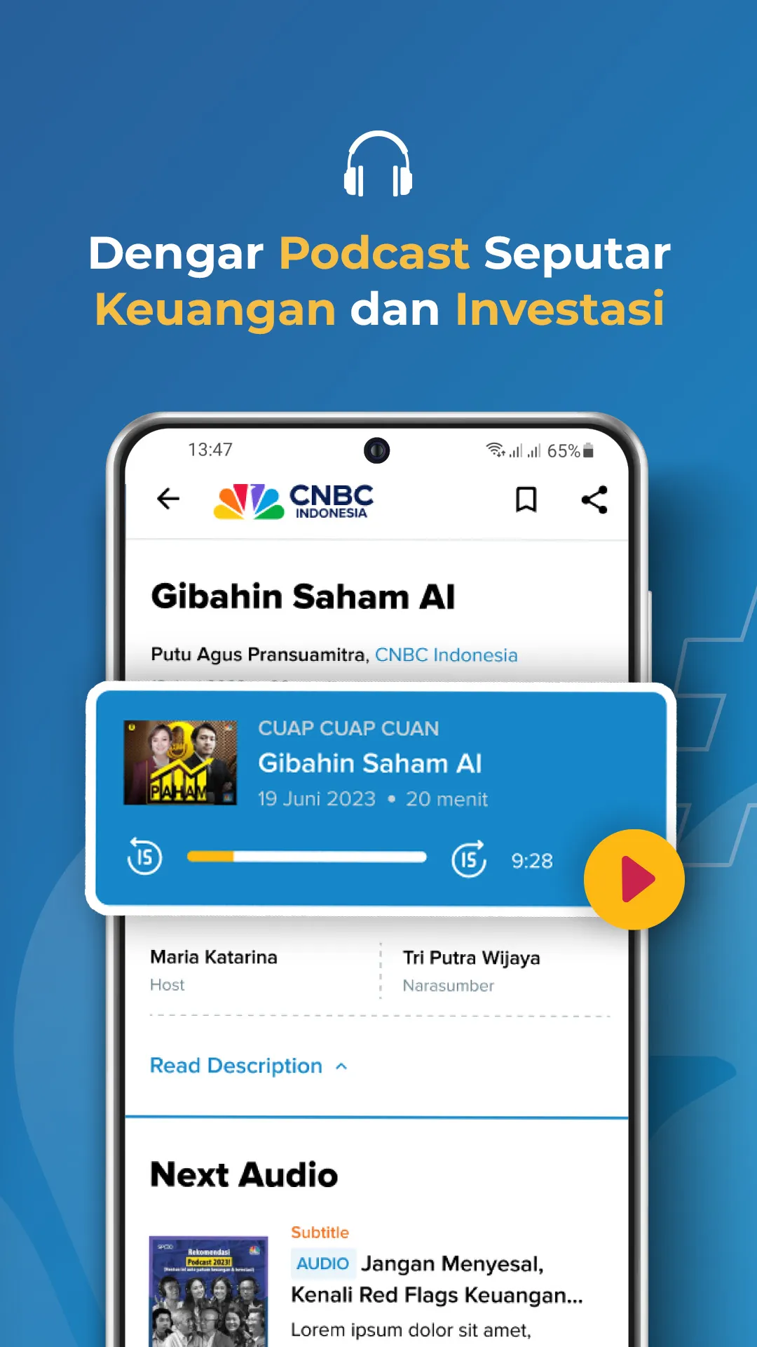 CNBC Indonesia - Market News | Indus Appstore | Screenshot