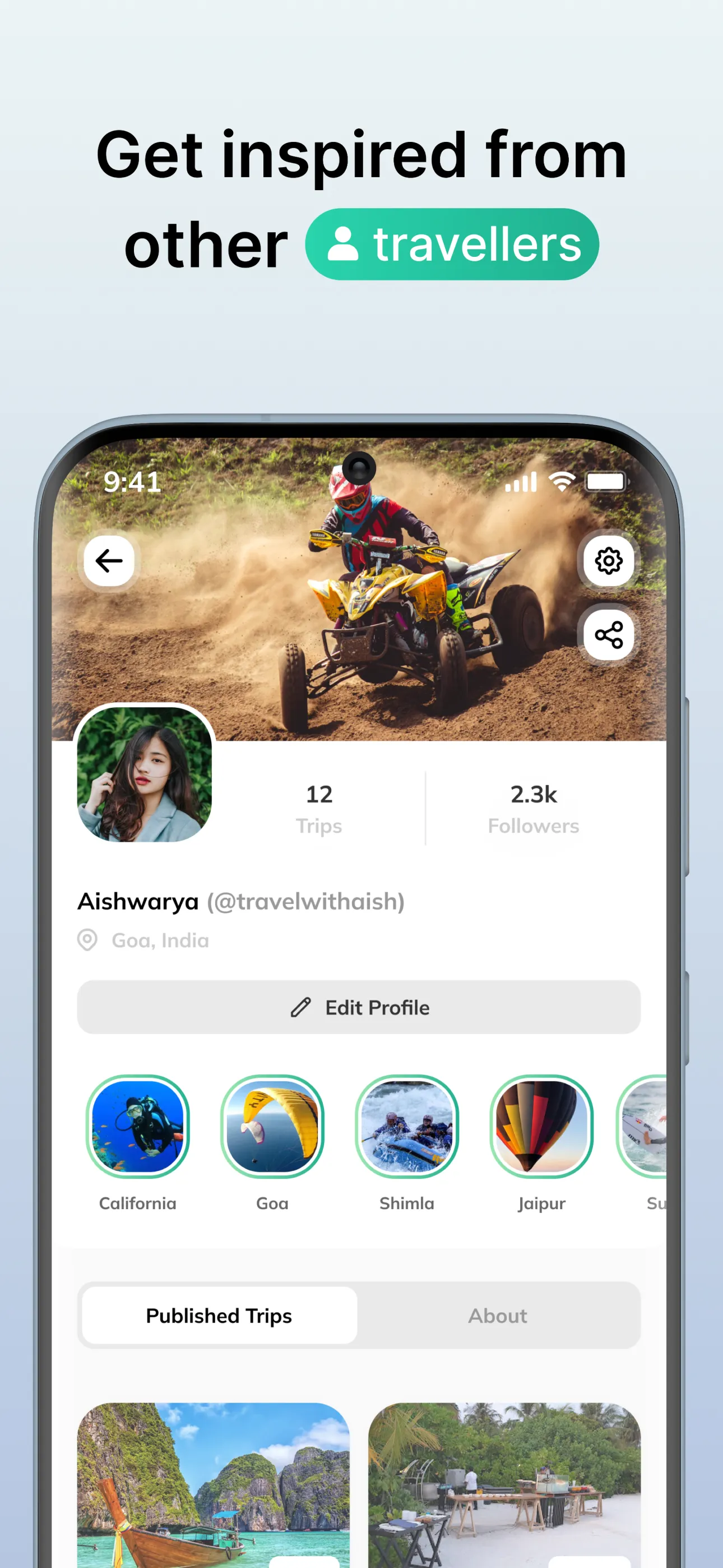 Escapekar: AI Trip Planner | Indus Appstore | Screenshot