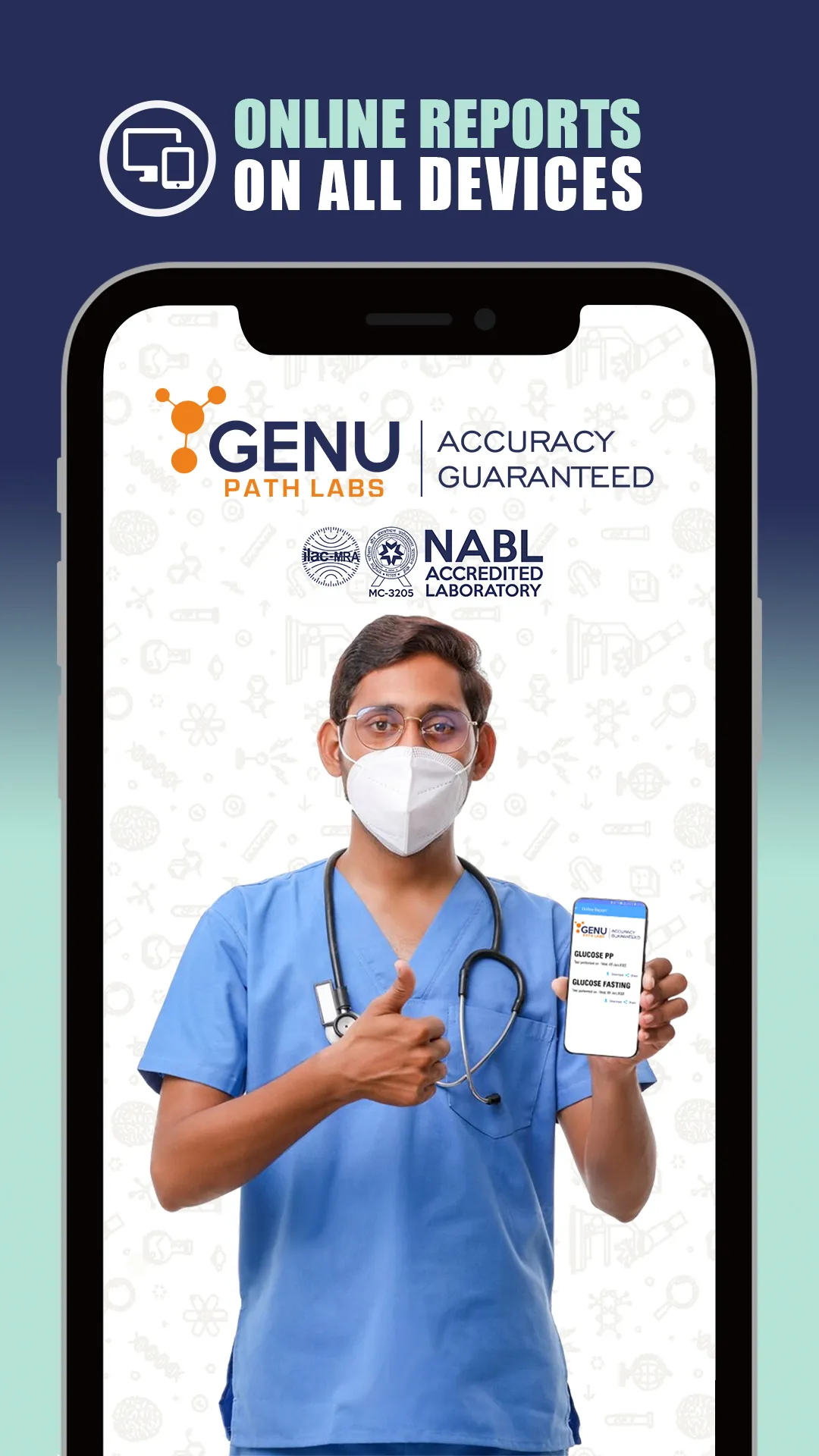 GenuPathLabs - Diagnostic Test | Indus Appstore | Screenshot