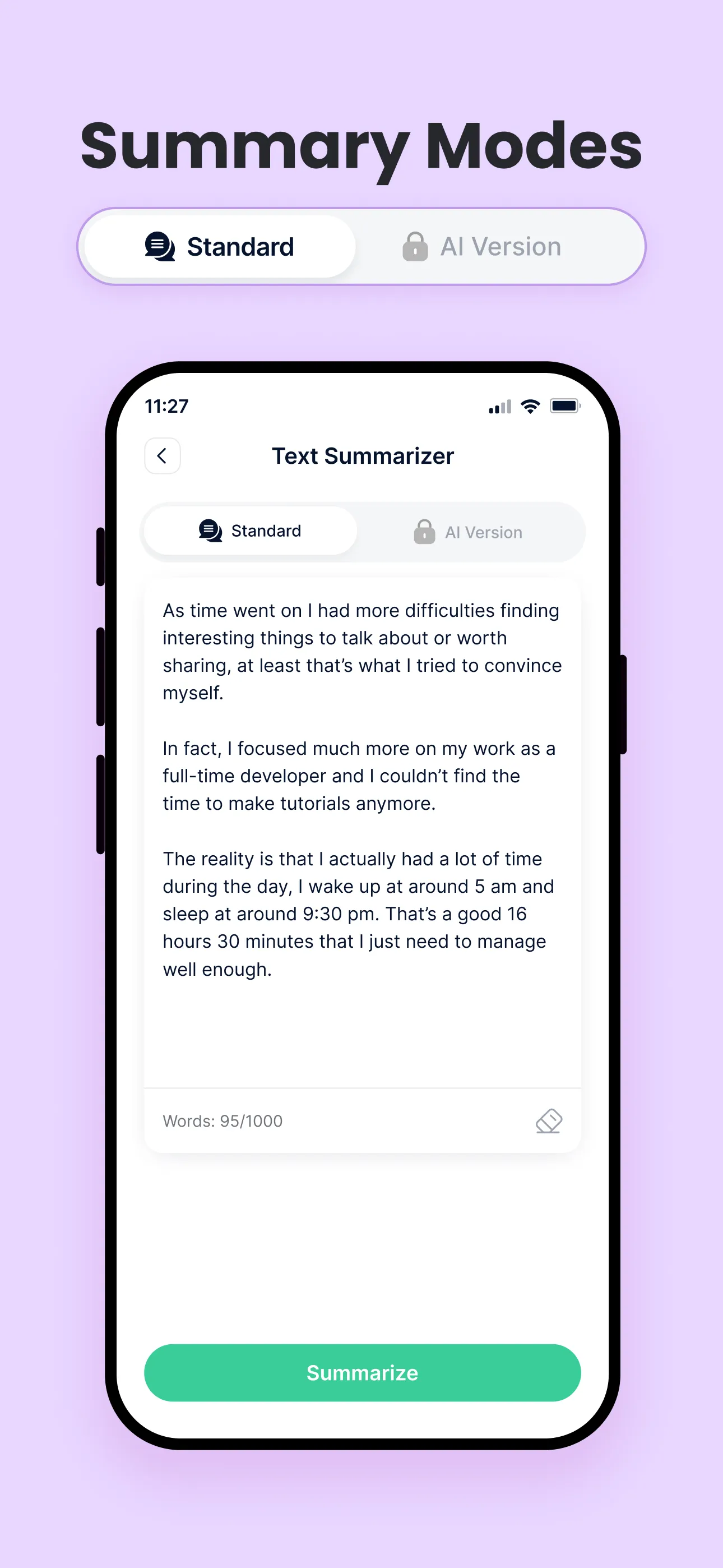 Text Summarizer | Indus Appstore | Screenshot