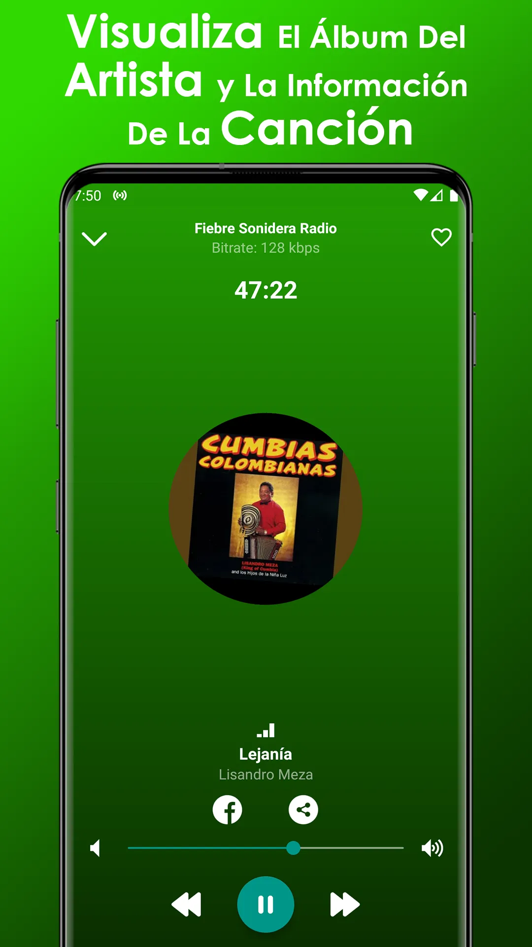 Cumbias Sonideras | Indus Appstore | Screenshot