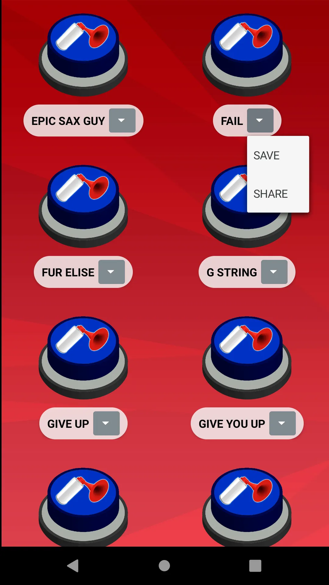 Airhorn MLG Effects Soundboard | Indus Appstore | Screenshot