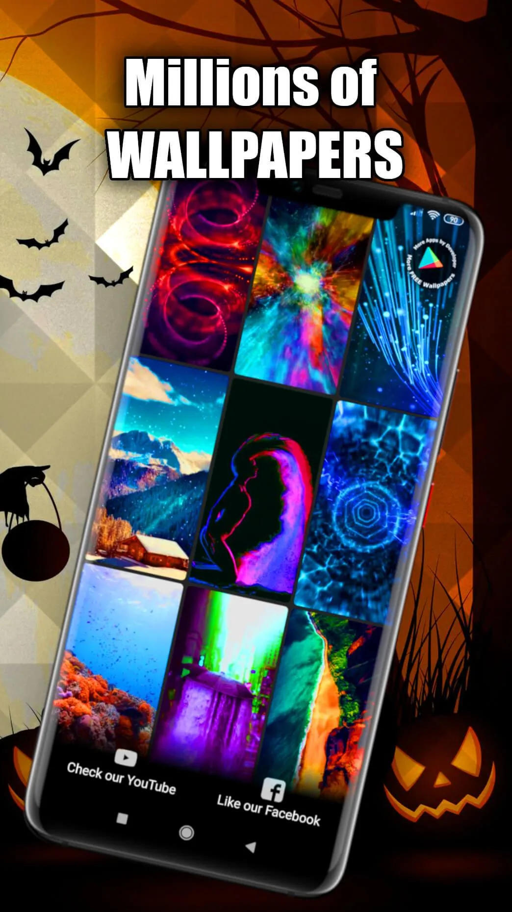 Scary Halloween Wallpaper Live | Indus Appstore | Screenshot