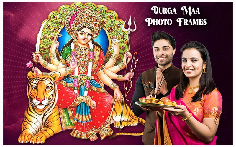 Durga Maa Photo Frames | Indus Appstore | Screenshot