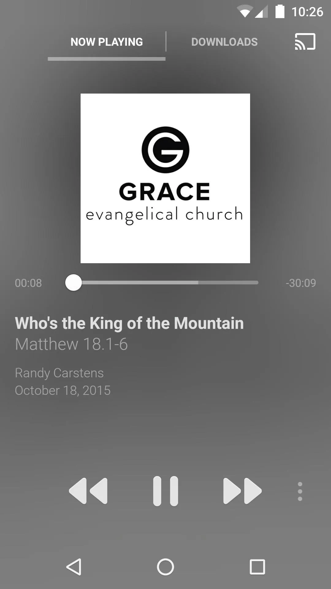 Grace Evangelical Church | Indus Appstore | Screenshot