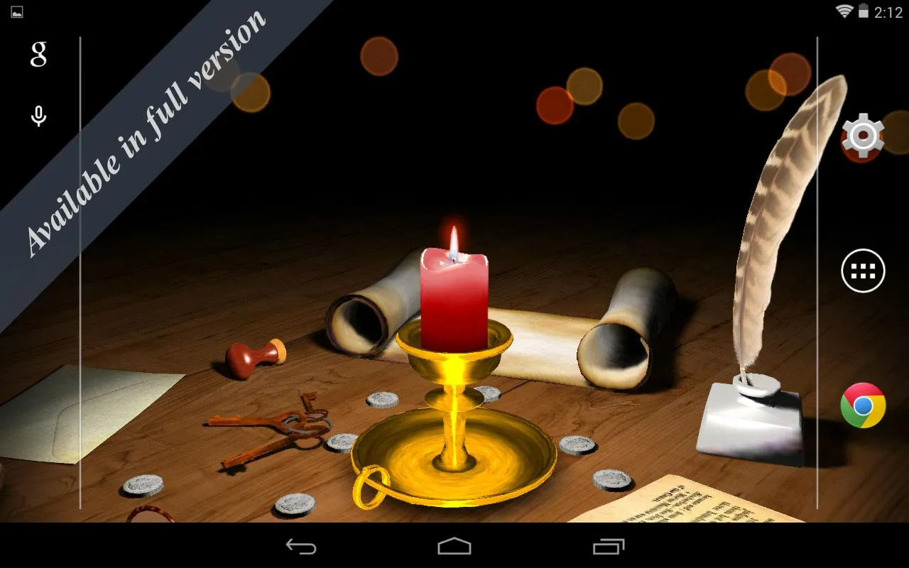 Melting Candle Wallpaper Lite | Indus Appstore | Screenshot