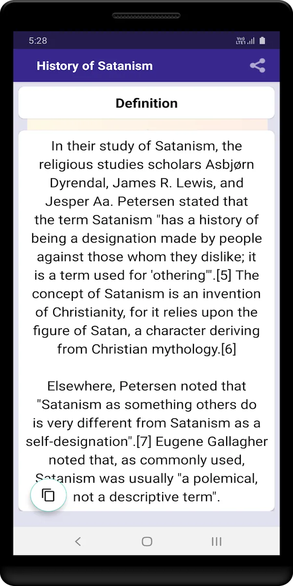 History of Satanism | Indus Appstore | Screenshot