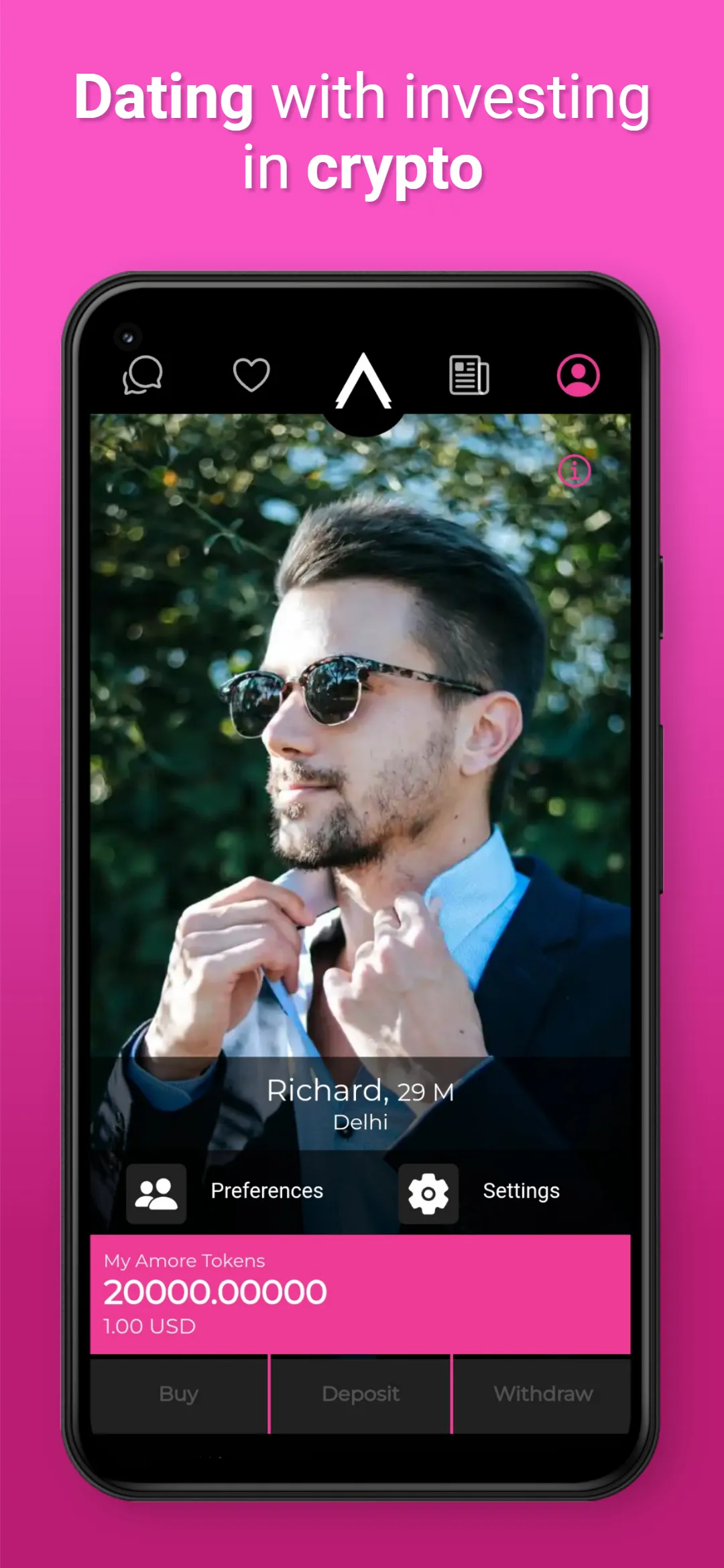 Amore - Dating App and Chat | Indus Appstore | Screenshot