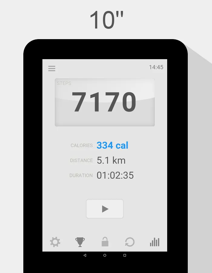 Step Counter - Calorie Counter | Indus Appstore | Screenshot