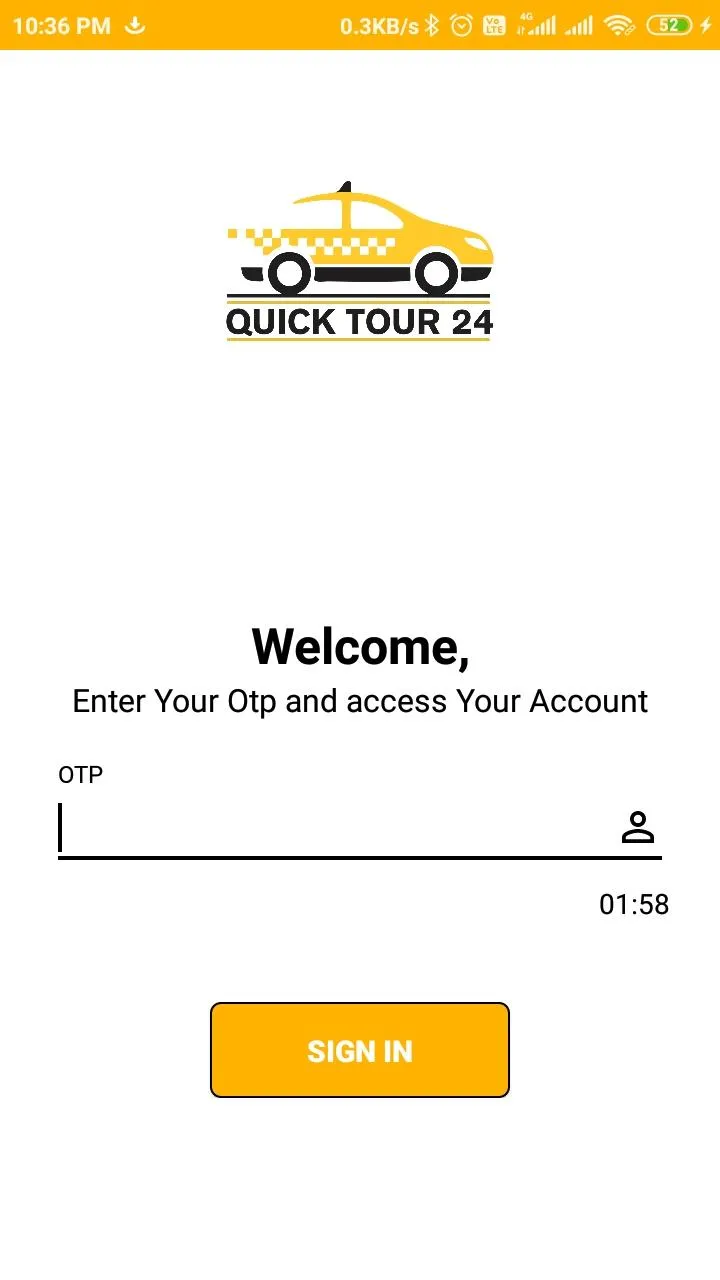 Quicktour24-Book Taxi all over | Indus Appstore | Screenshot