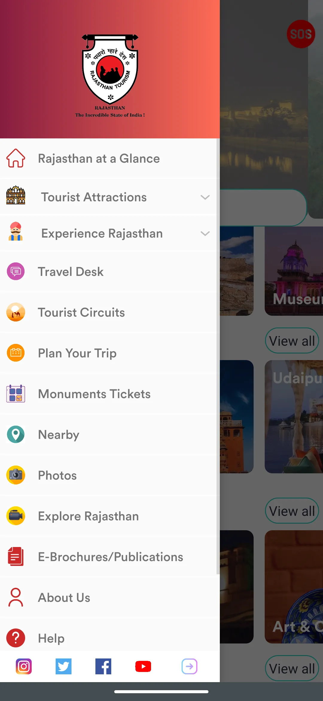 Rajasthan Tourism Official | Indus Appstore | Screenshot