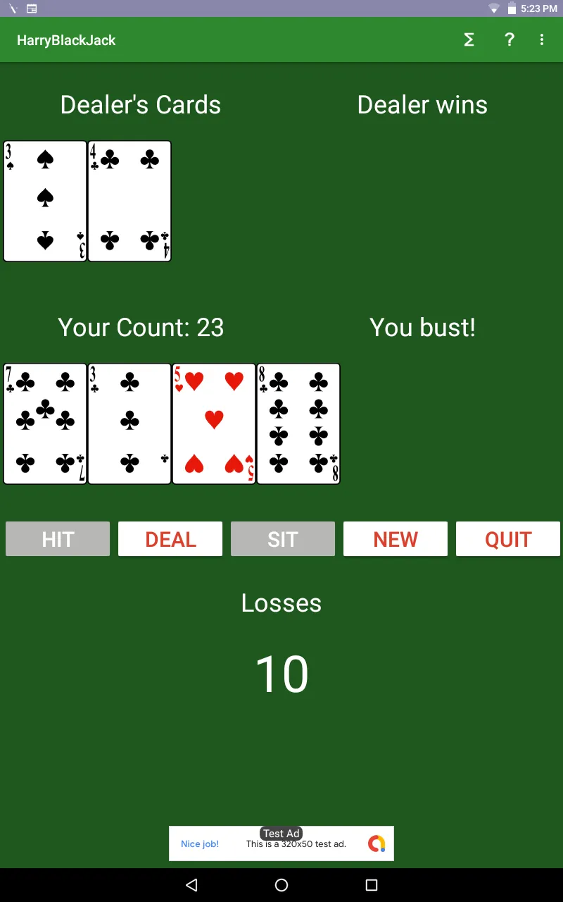 HarryBlackJack | Indus Appstore | Screenshot