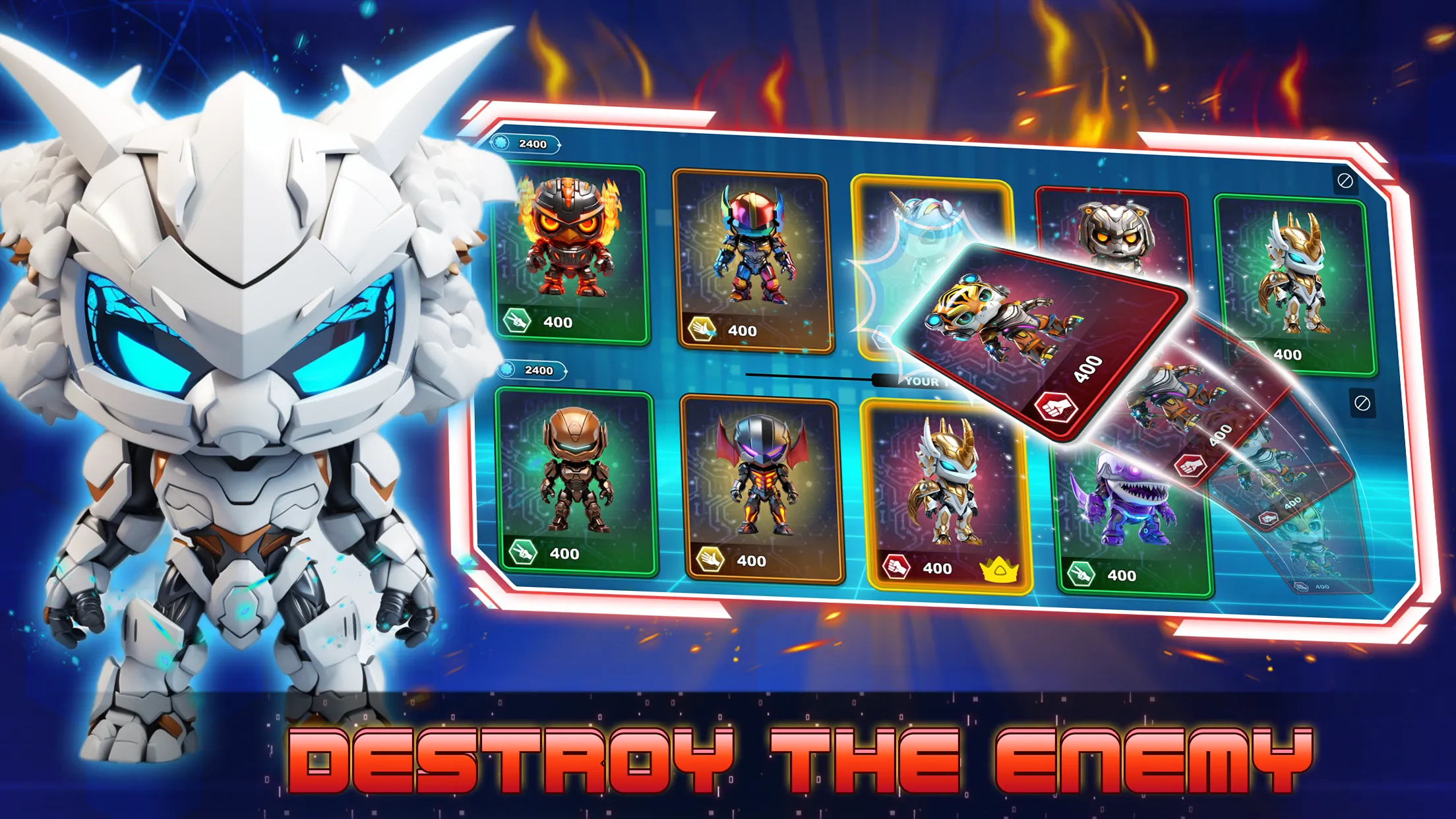 AI Chibi Robot Battle | Indus Appstore | Screenshot