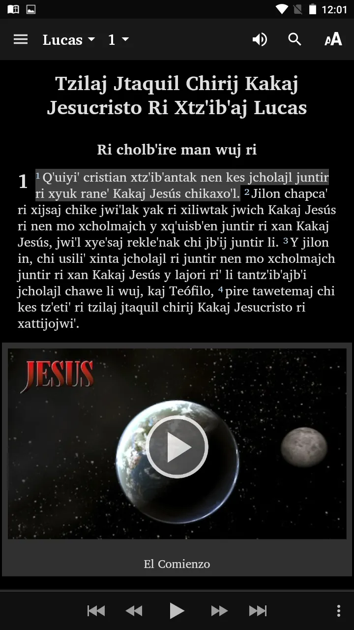 Uspanteco Bible | Indus Appstore | Screenshot