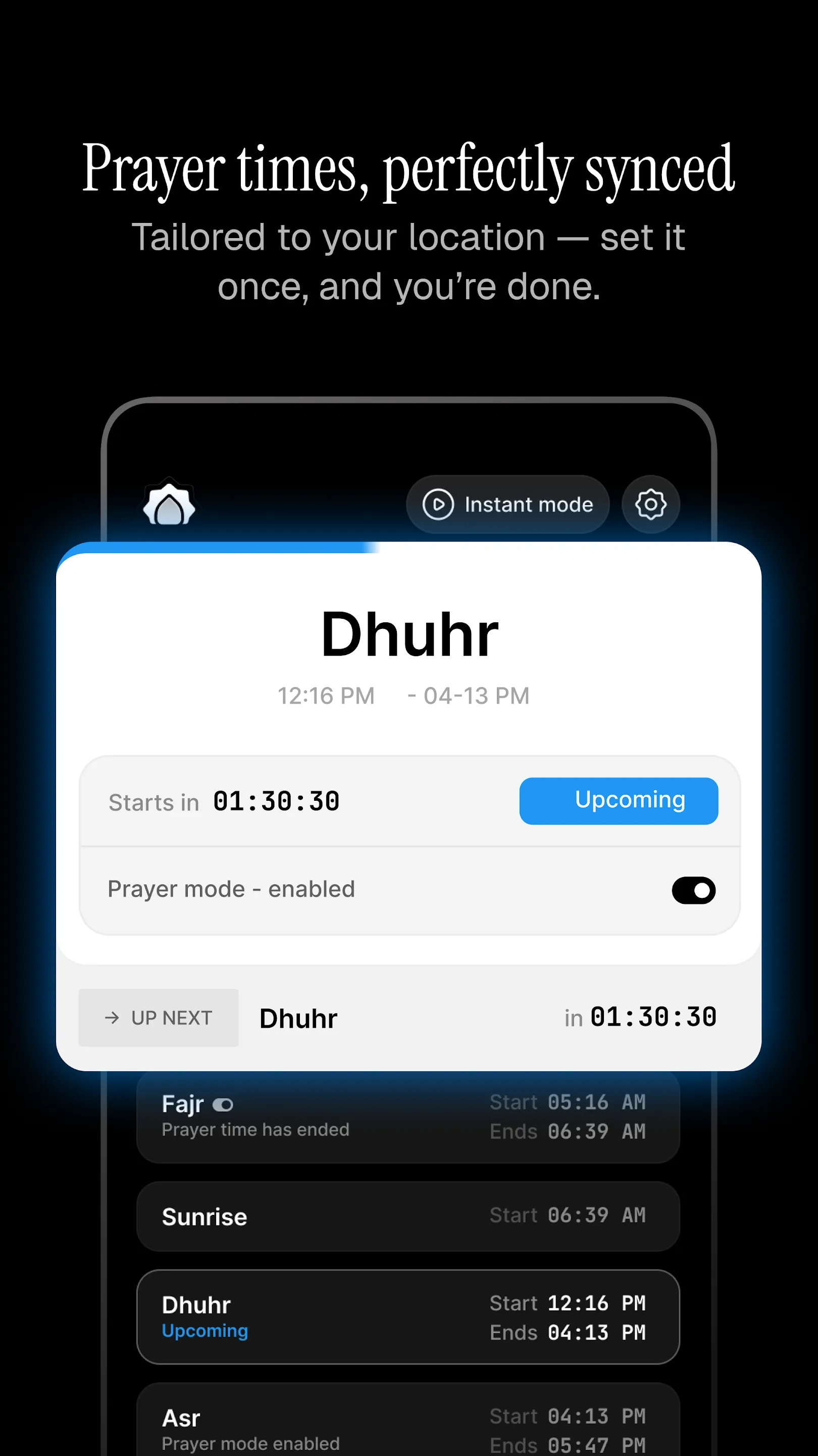 Prayer Mode: Auto Silent + SMS | Indus Appstore | Screenshot