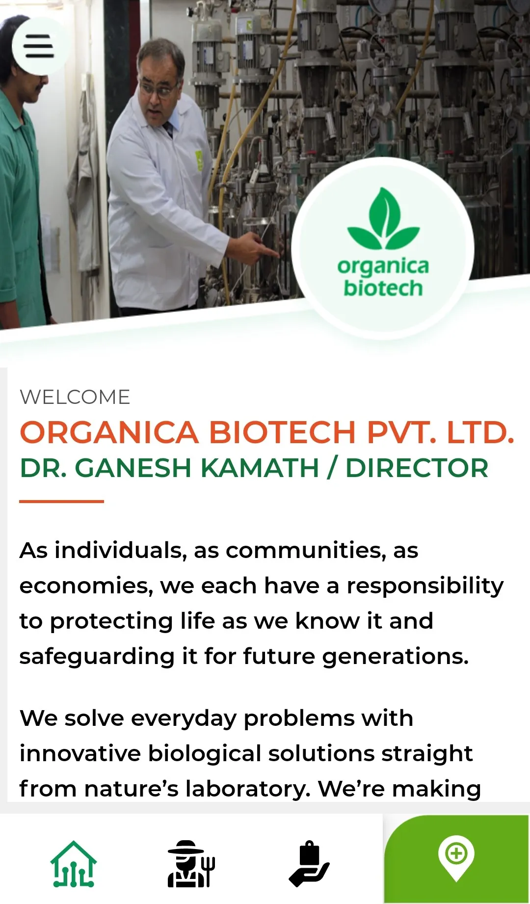 Organica Biotech | Indus Appstore | Screenshot