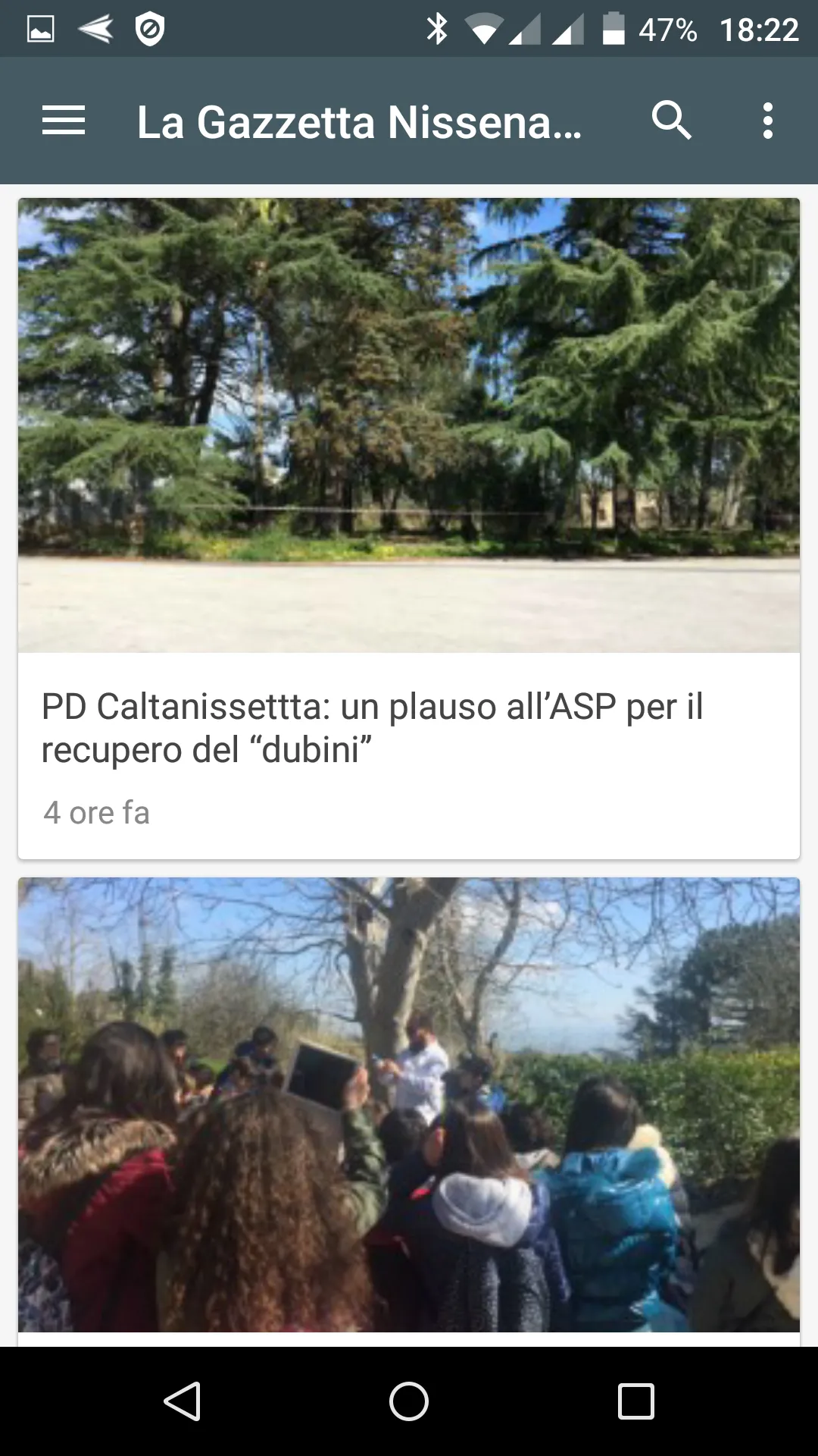 Caltanissetta notizie locali | Indus Appstore | Screenshot