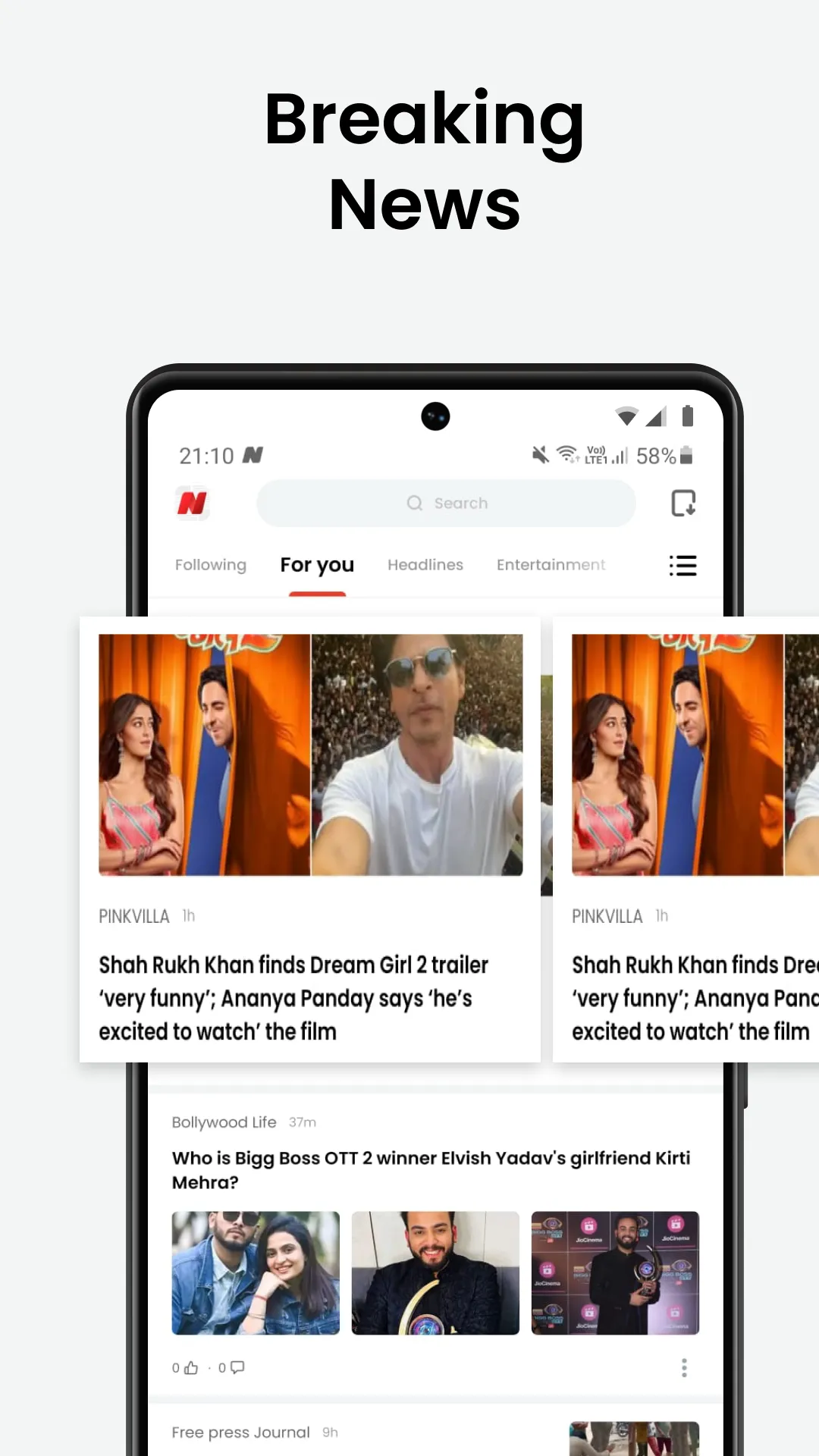 Opera News: breaking & local | Indus Appstore | Screenshot