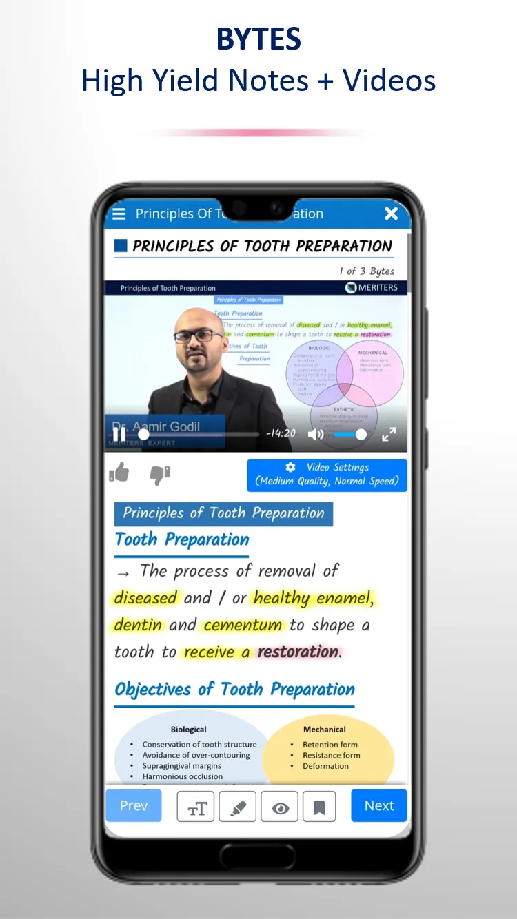 NEET MDS | INI-CET : MERITERS | Indus Appstore | Screenshot