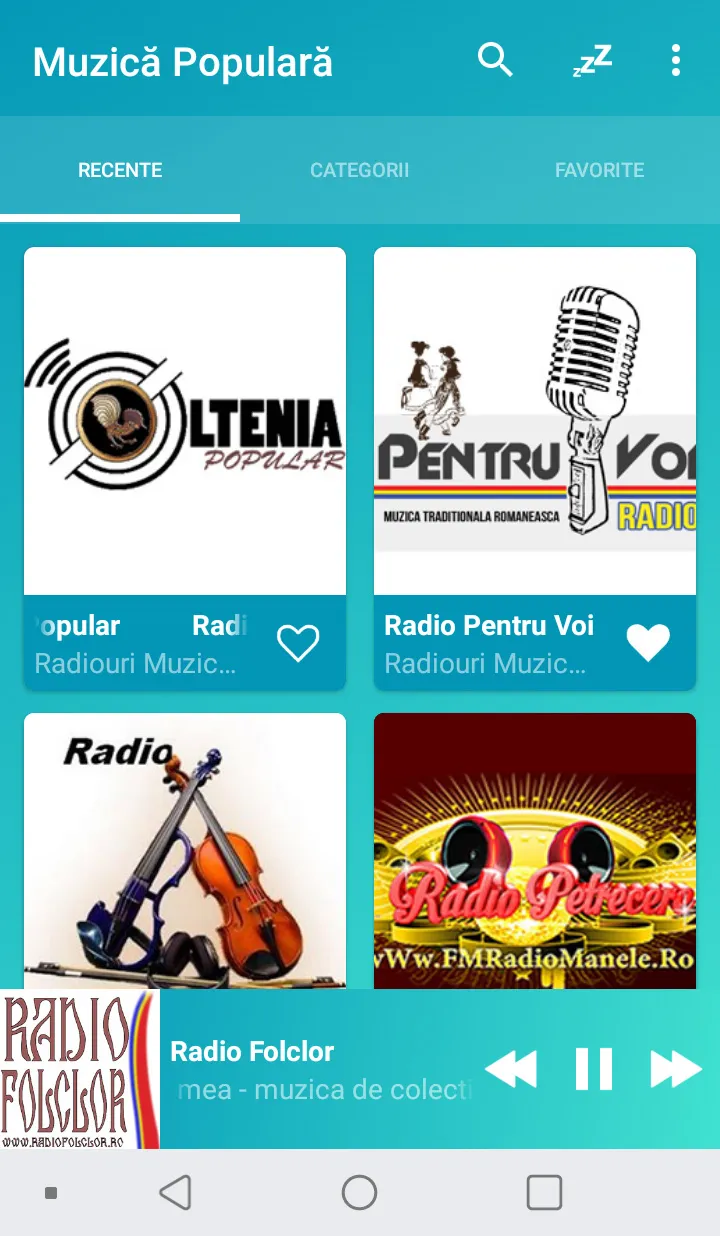 Radiouri de muzică populară | Indus Appstore | Screenshot