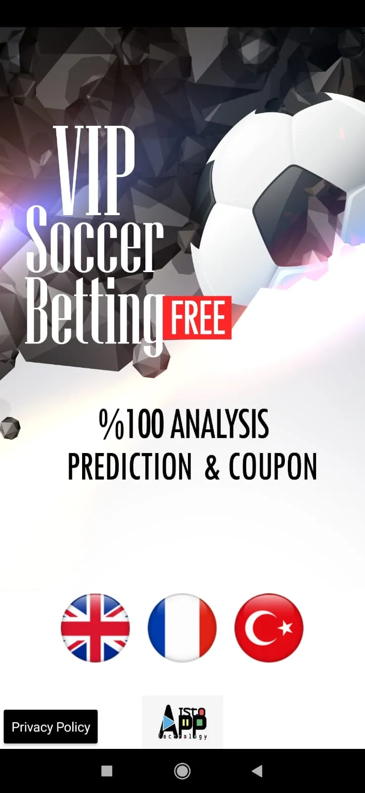 VIP Soccer Bet Predictions WIN | Indus Appstore | Screenshot