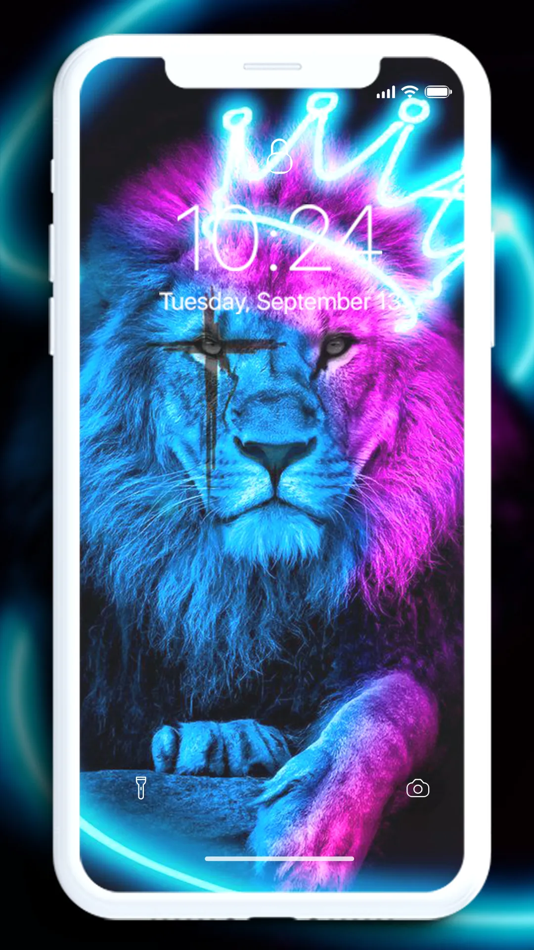 Neon Animal Wallpaper | Indus Appstore | Screenshot