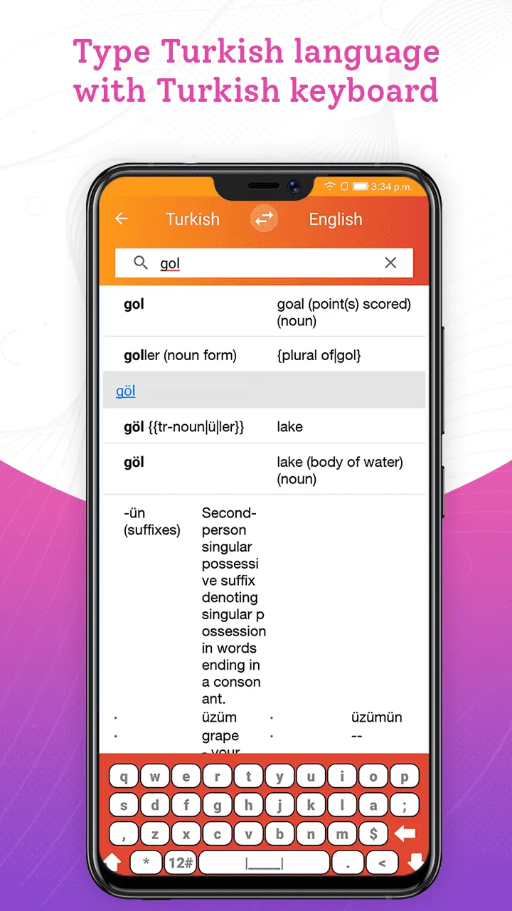 Meaning in Turkish | Indus Appstore | Screenshot