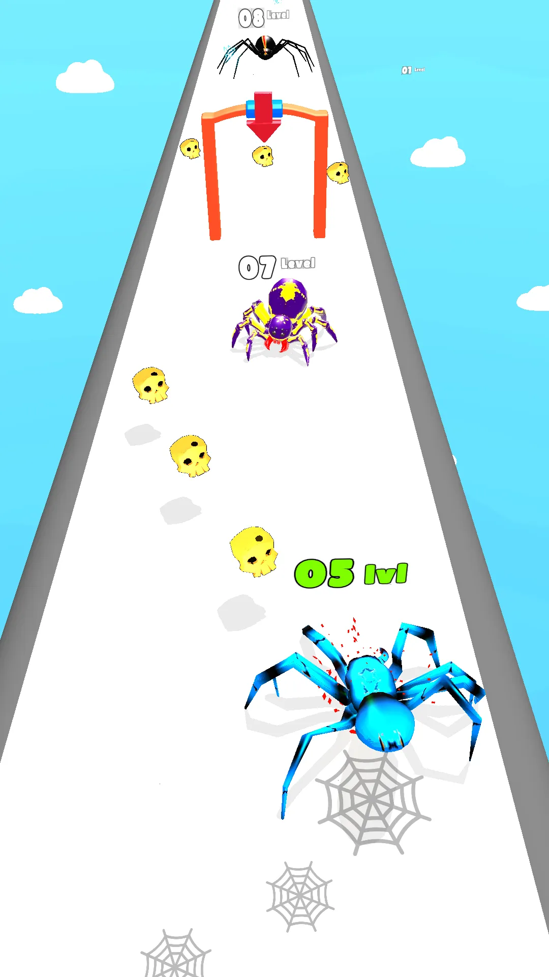 Insect Run - Spider Evolution | Indus Appstore | Screenshot