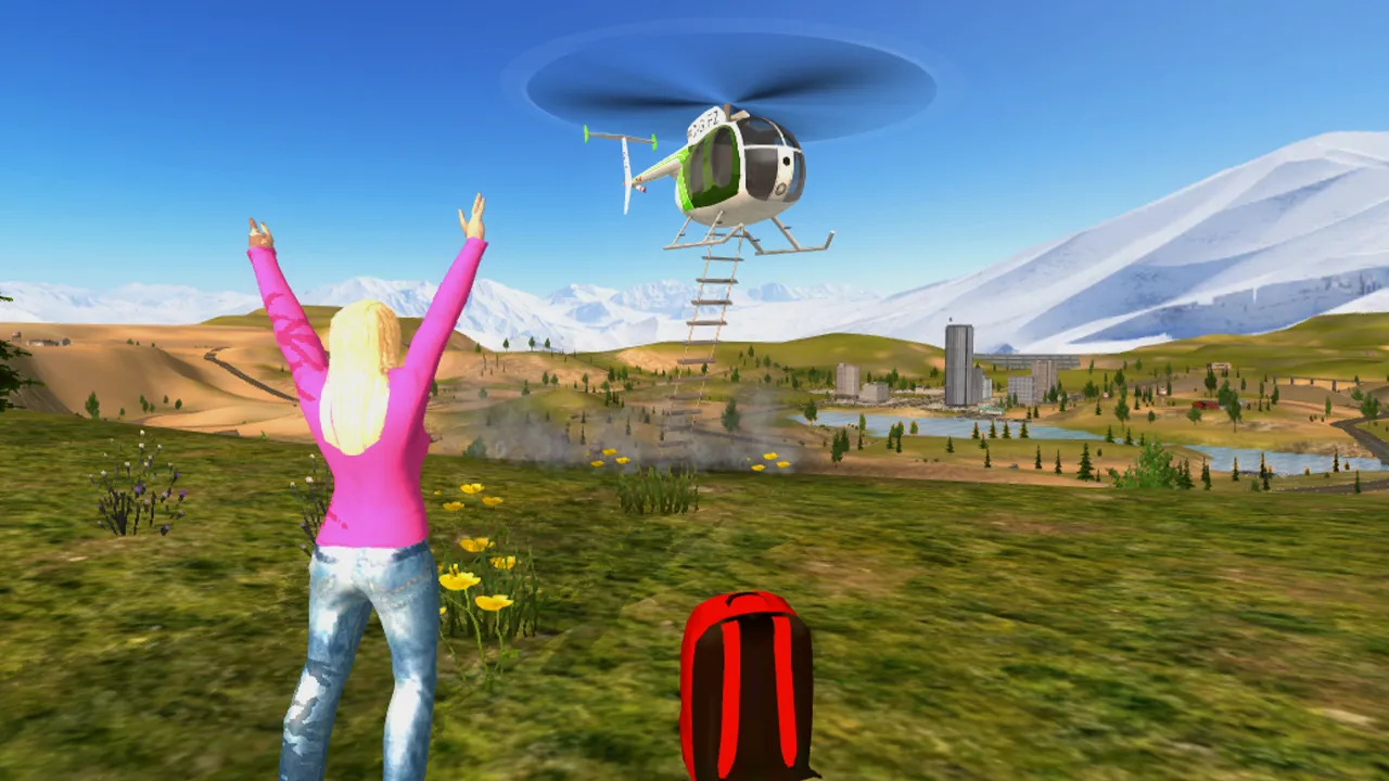 Police Helicopter Flying | Indus Appstore | Screenshot