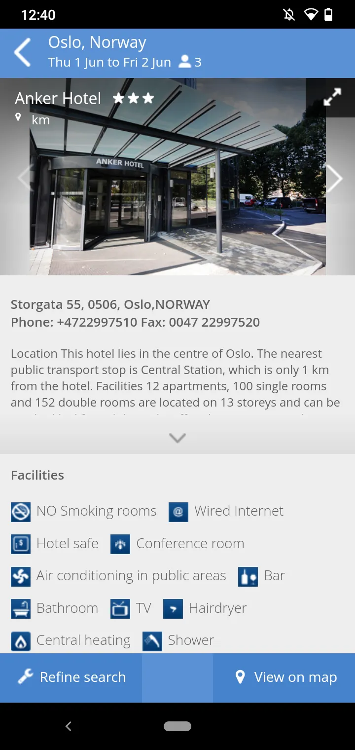 HEI Online Hotel Reservations | Indus Appstore | Screenshot