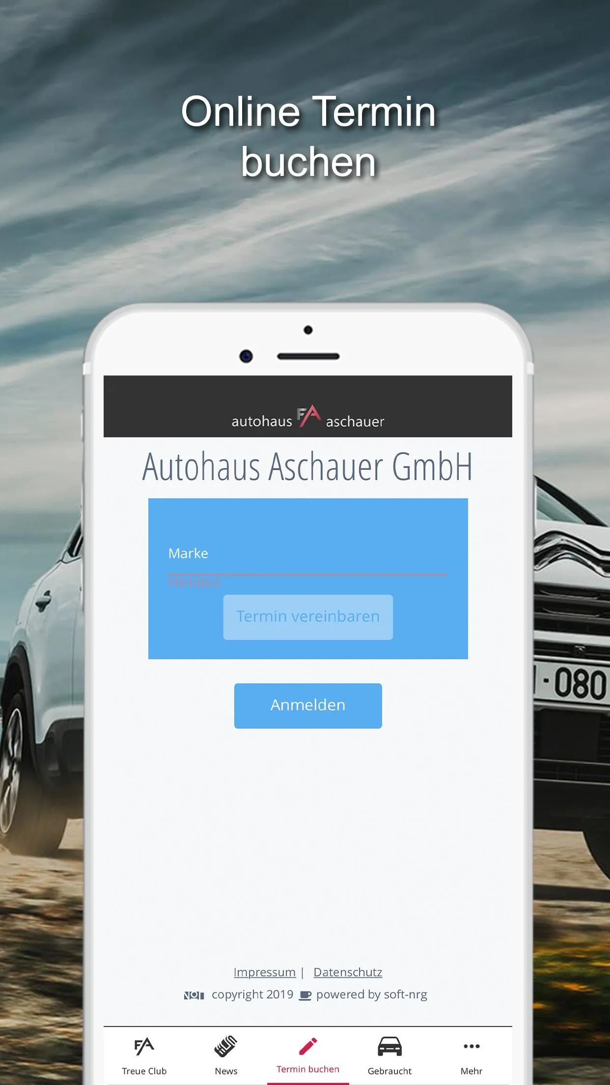 Autohaus Aschauer | Indus Appstore | Screenshot