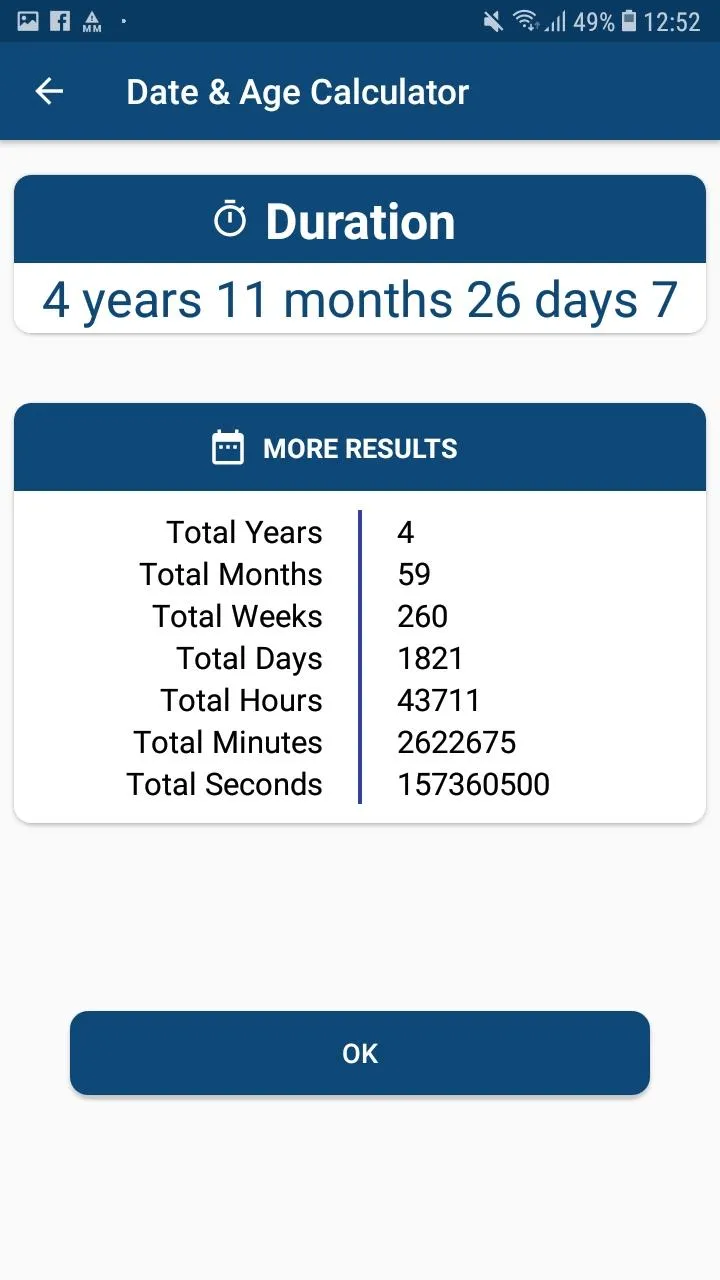 Age & Date Calculator | Indus Appstore | Screenshot