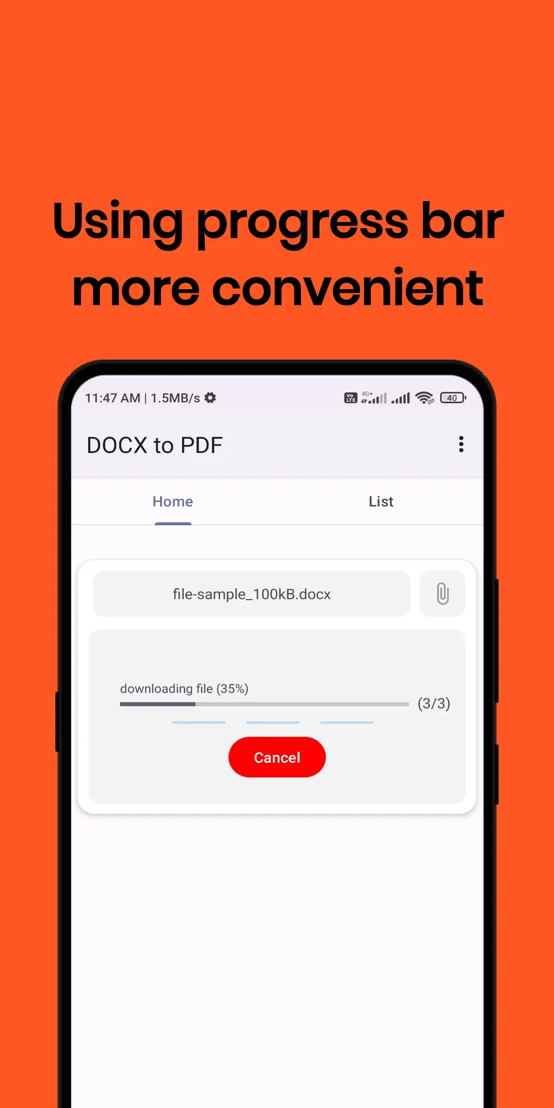 Docx to PDF Converter | Indus Appstore | Screenshot