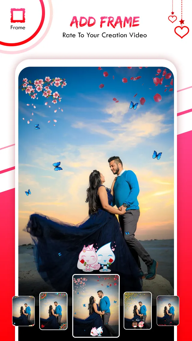 Heart Effect Video Maker | Indus Appstore | Screenshot