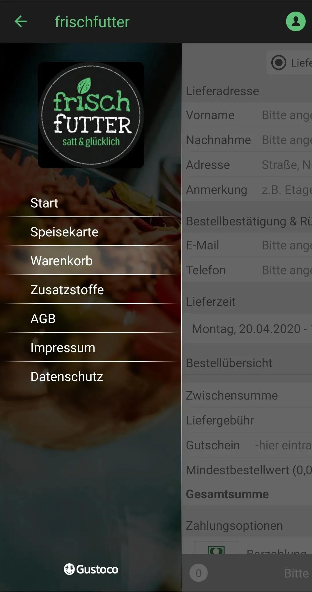 Frischfutter | Indus Appstore | Screenshot