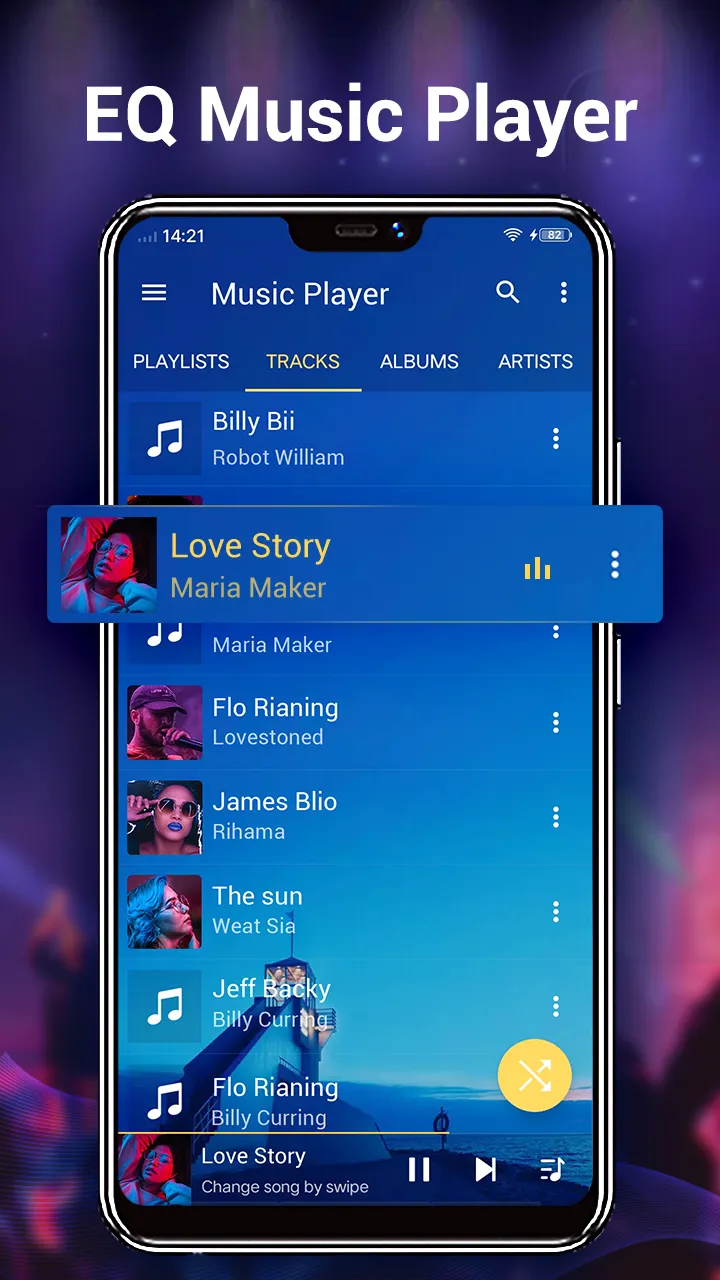 Music Player for Android | Indus Appstore | Screenshot