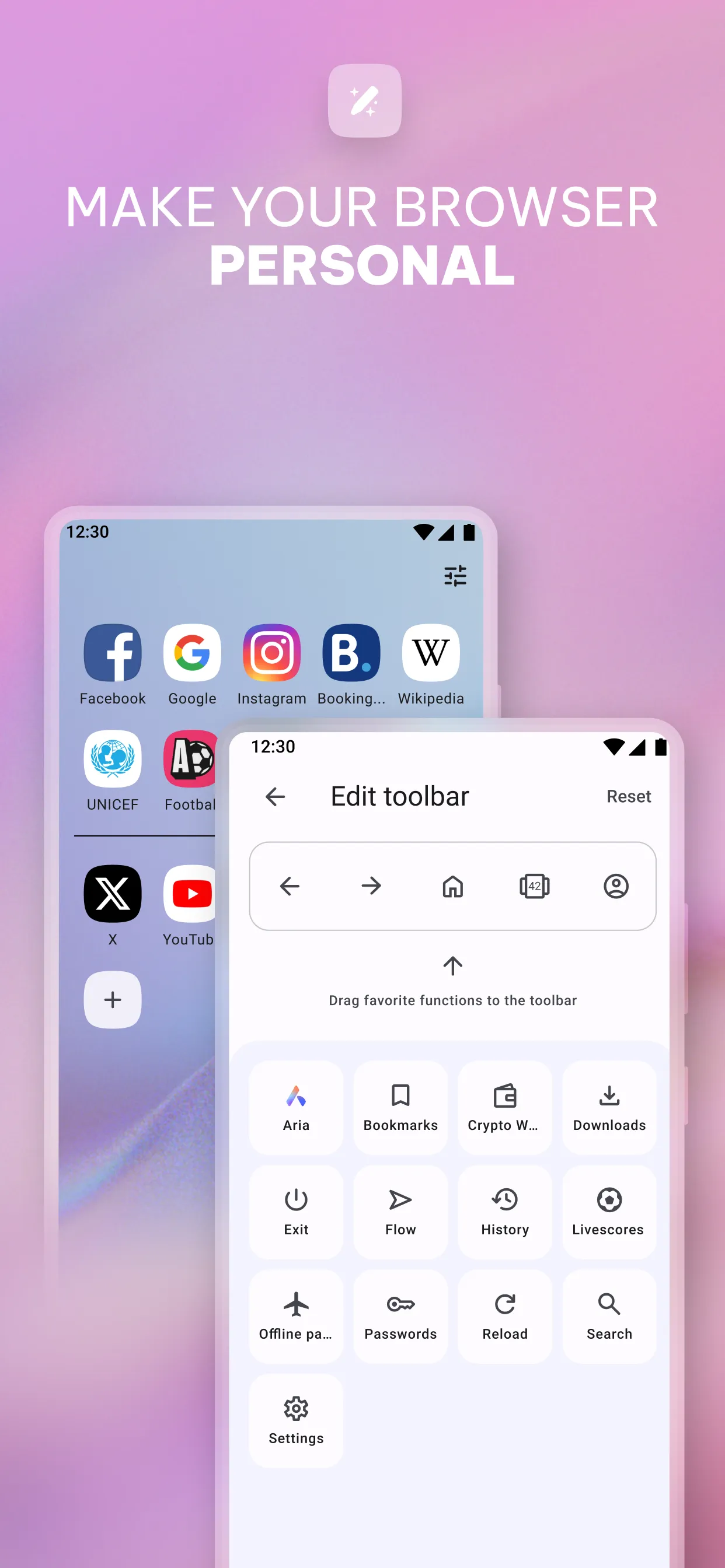 Opera browser with AI & VPN | Indus Appstore | Screenshot