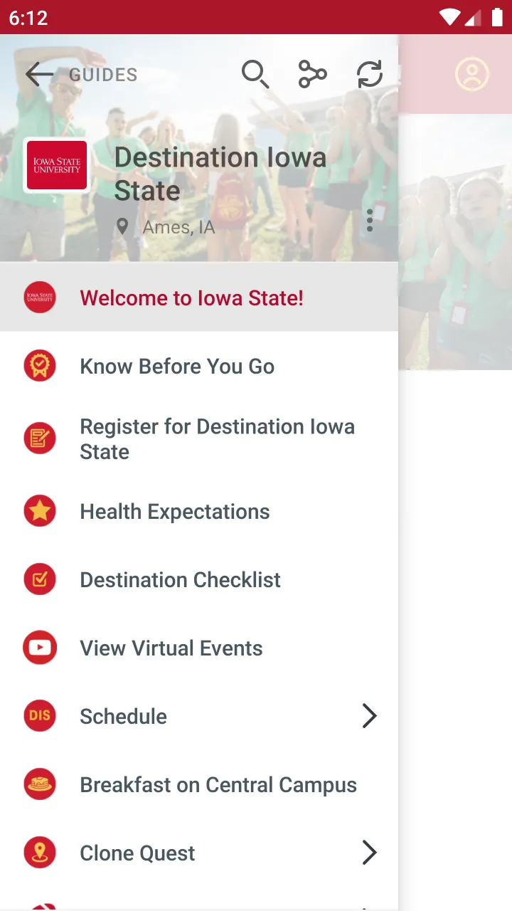 Iowa State University Guides | Indus Appstore | Screenshot