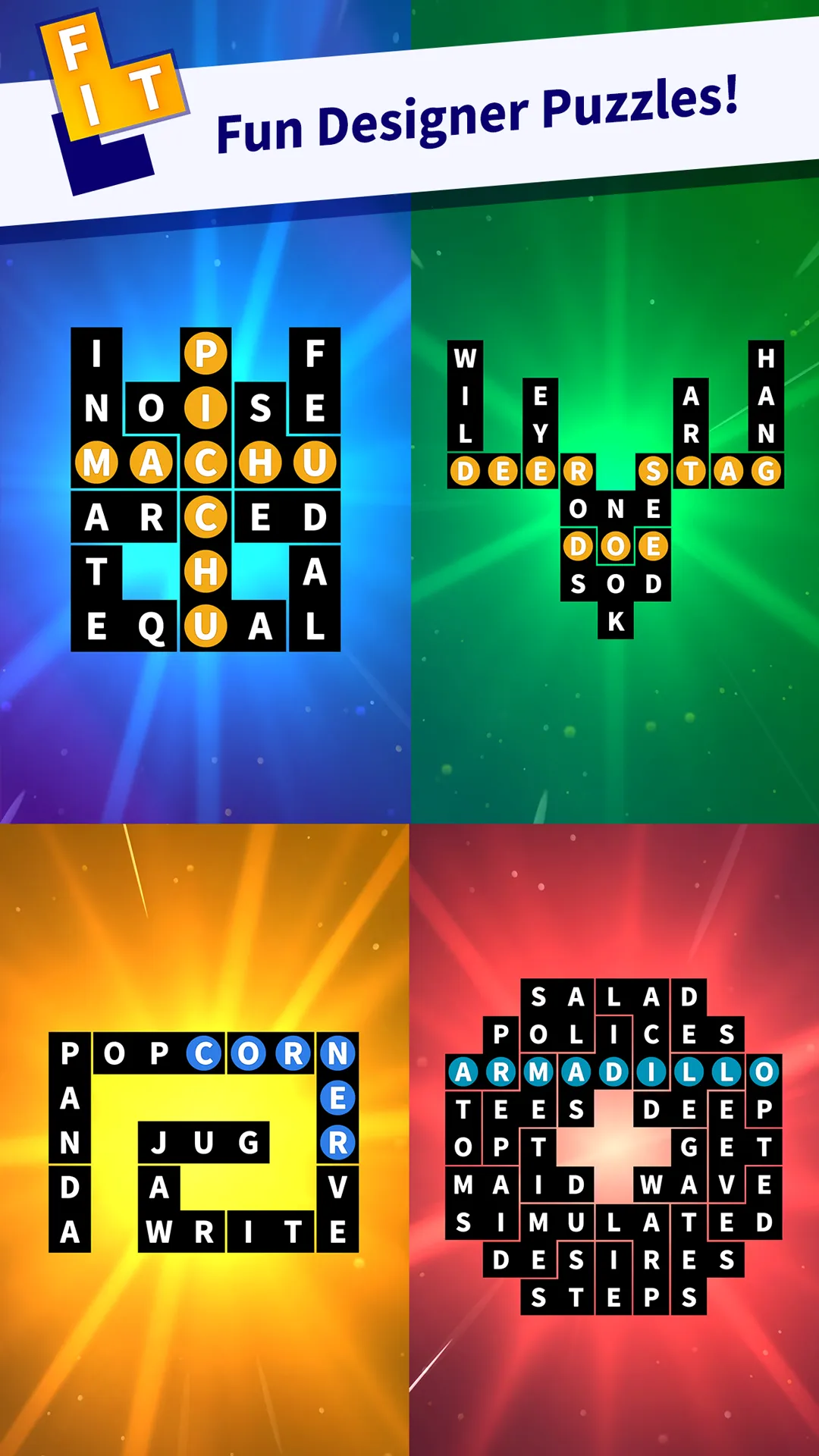 Flow Fit - Word Puzzle | Indus Appstore | Screenshot