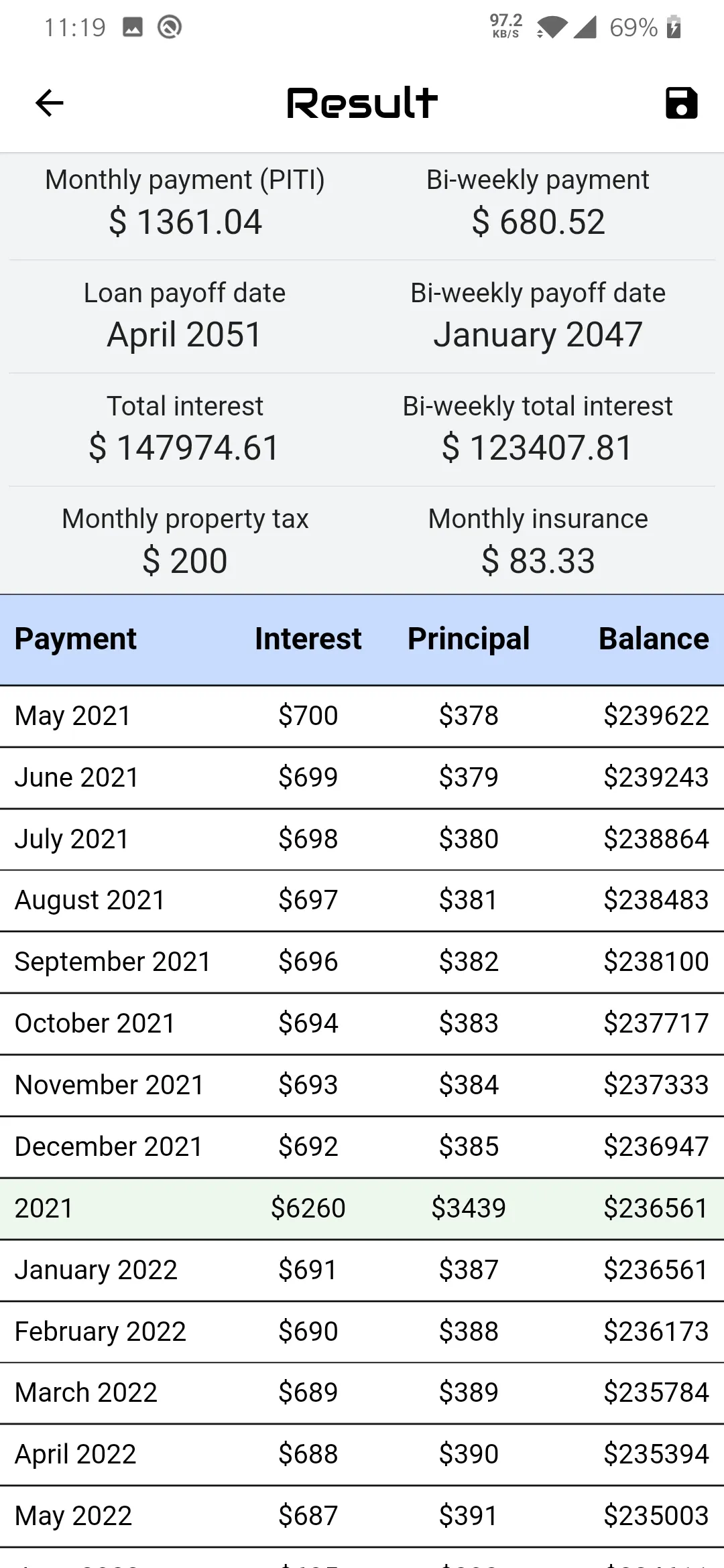 Mortgage Calculator | Indus Appstore | Screenshot