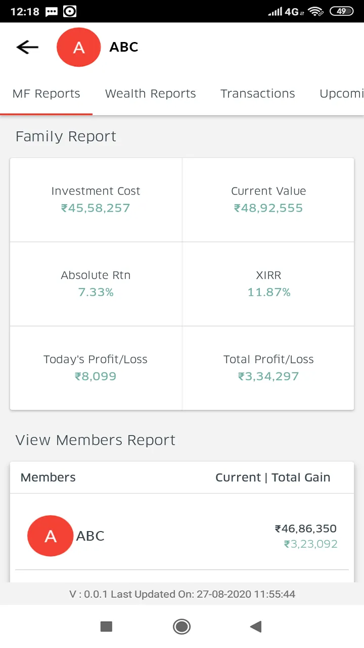 Tickfunds | Indus Appstore | Screenshot