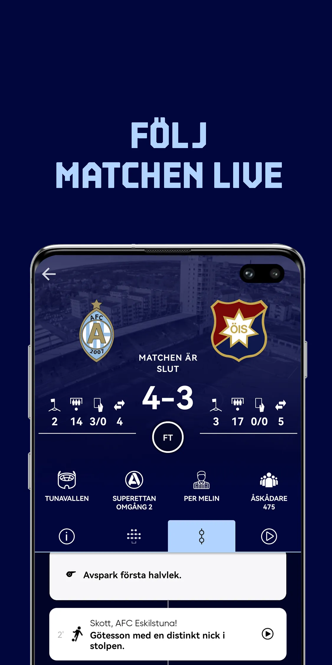 AFC Live | Indus Appstore | Screenshot