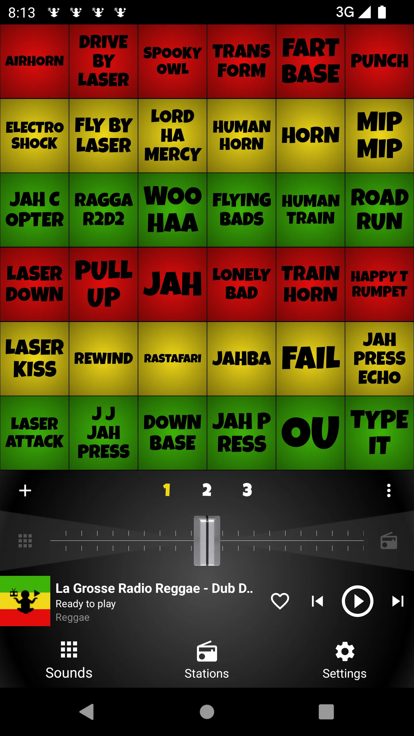 JahPress Reggae Radio&Airhorns | Indus Appstore | Screenshot