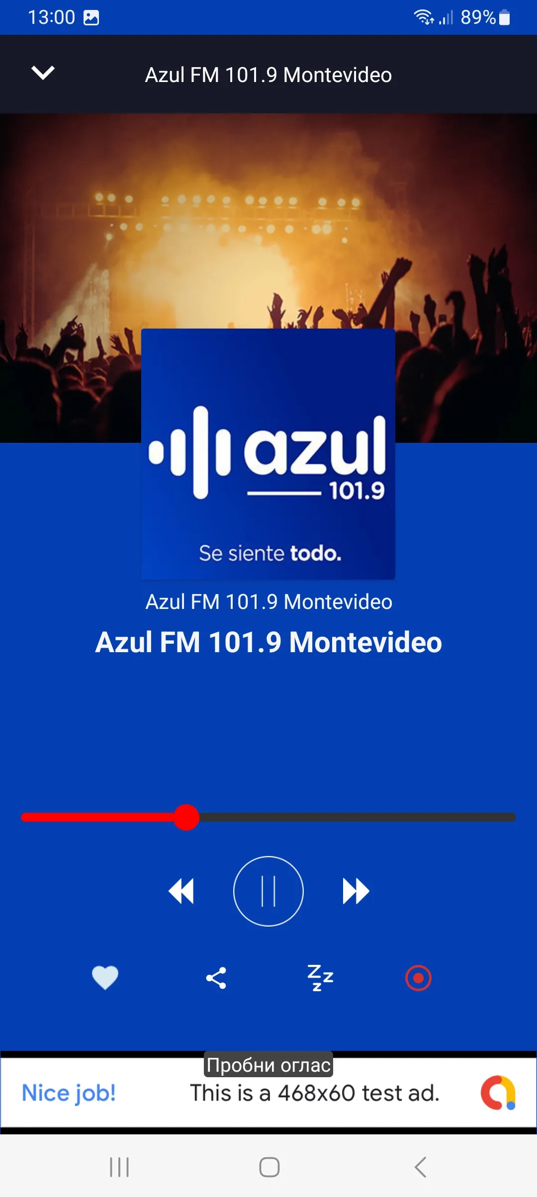 Radio Uruguay | Indus Appstore | Screenshot