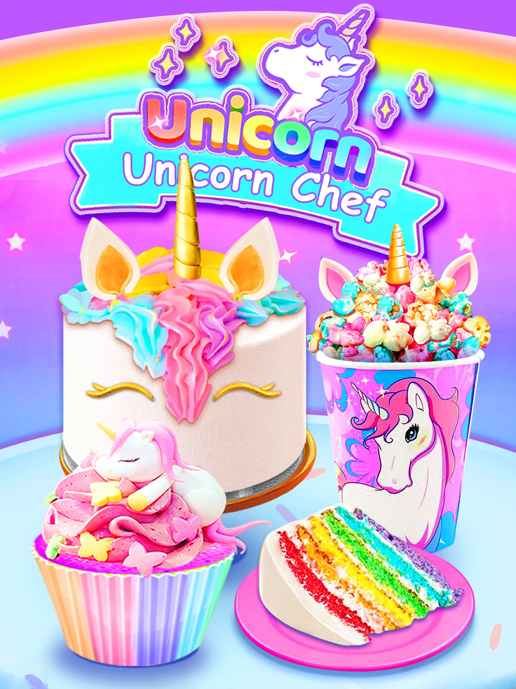 Girl Games: Unicorn Cooking | Indus Appstore | Screenshot