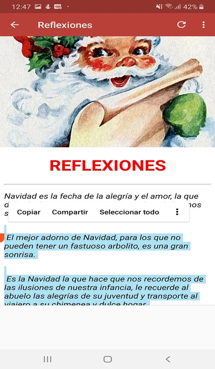 Mensajes Navideños y Feliz Año | Indus Appstore | Screenshot